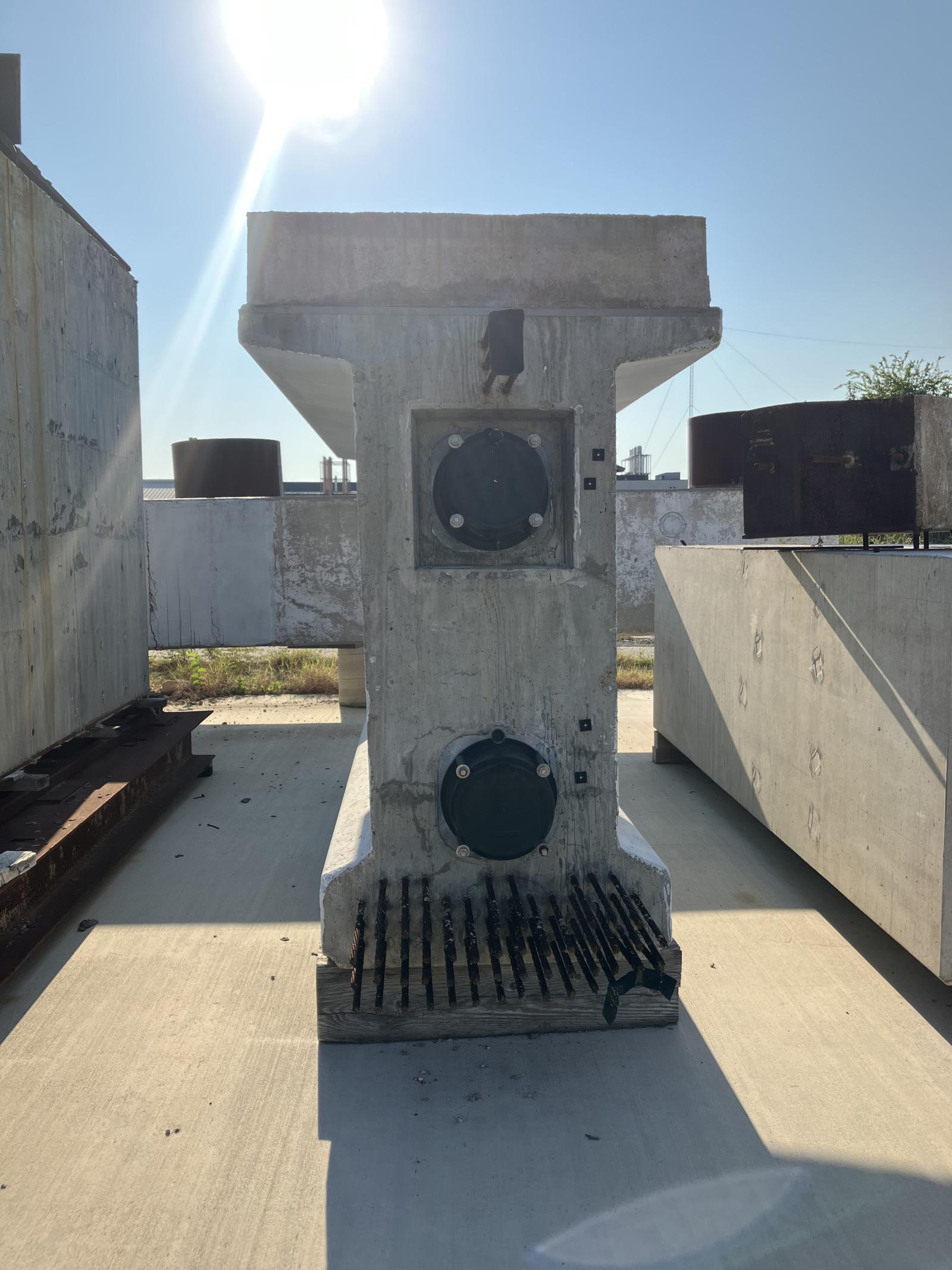 Spliced Post-Tensioned Girder